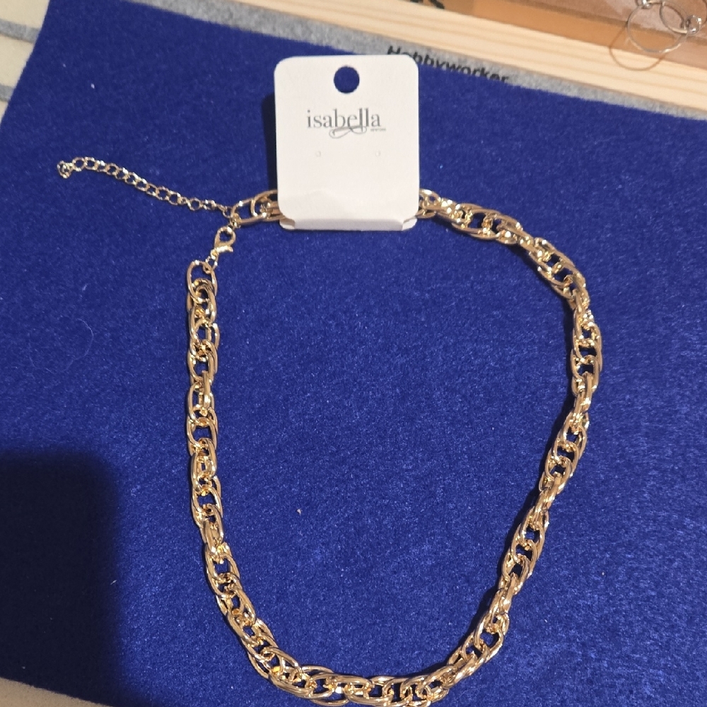 Isabella New York Gold Chain Necklace